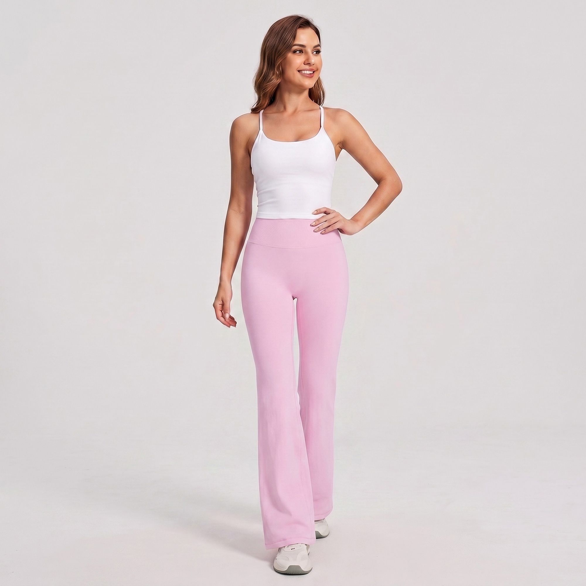 High Waisted Flare Yoga Pants Bootcut Workout Leggings
