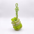Bag Charm with Hanging Loop and Decorative Dessert Accent