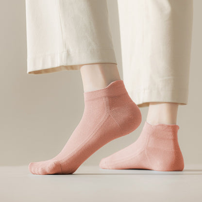 Anna-Kaci Women's No Show Socks Classic Thin Mesh Breathable 6pk