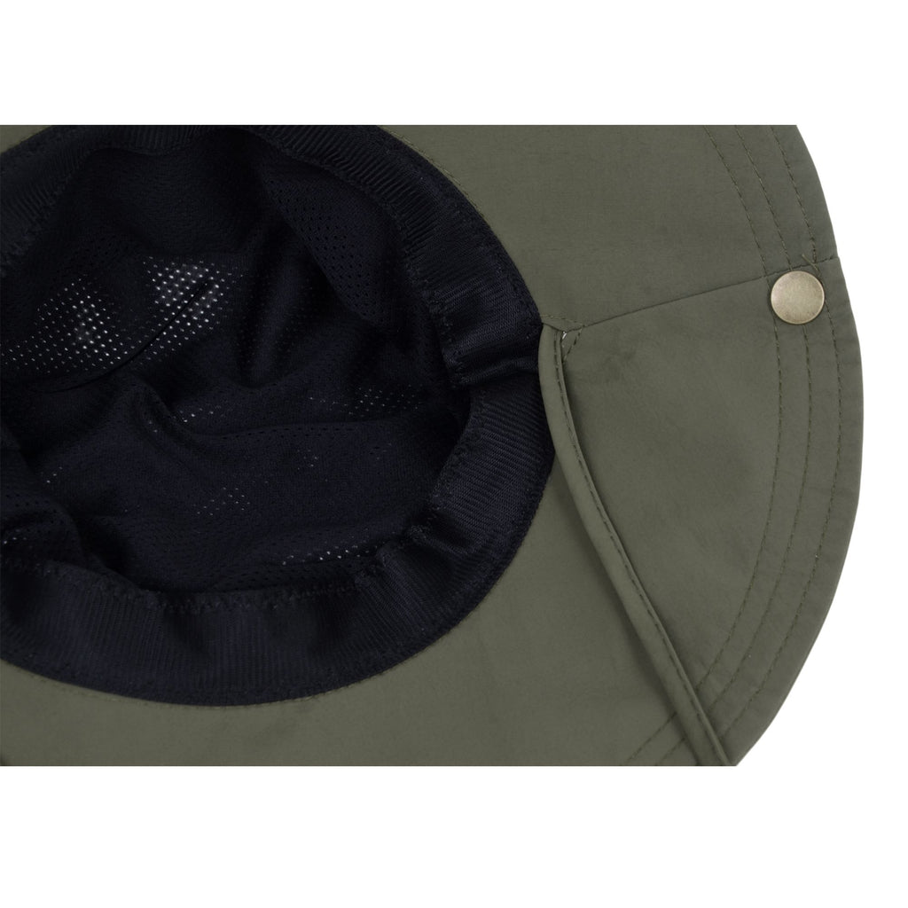 Anna-Kaci Foldable Wide Brim Bucket Hat with Chin Strap for Sun Protection and Outdoor Hiking Travel Beach Adventures