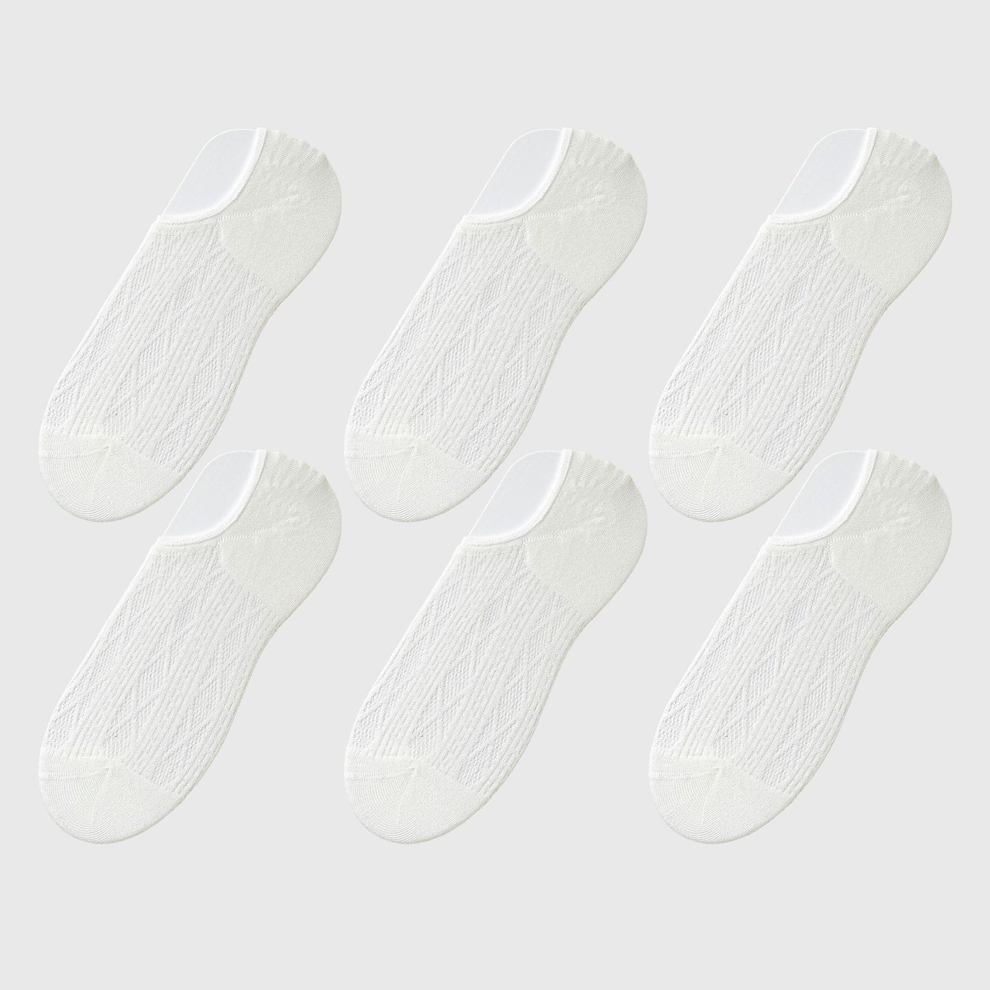 Anna-Kaci Women's Invisible No-Show Liner Socks 6Pk