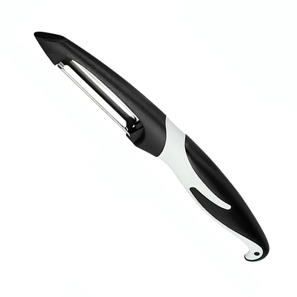 3-Piece Kitchen Peeler Set with Ergonomic Handles and Stainless Steel Blades