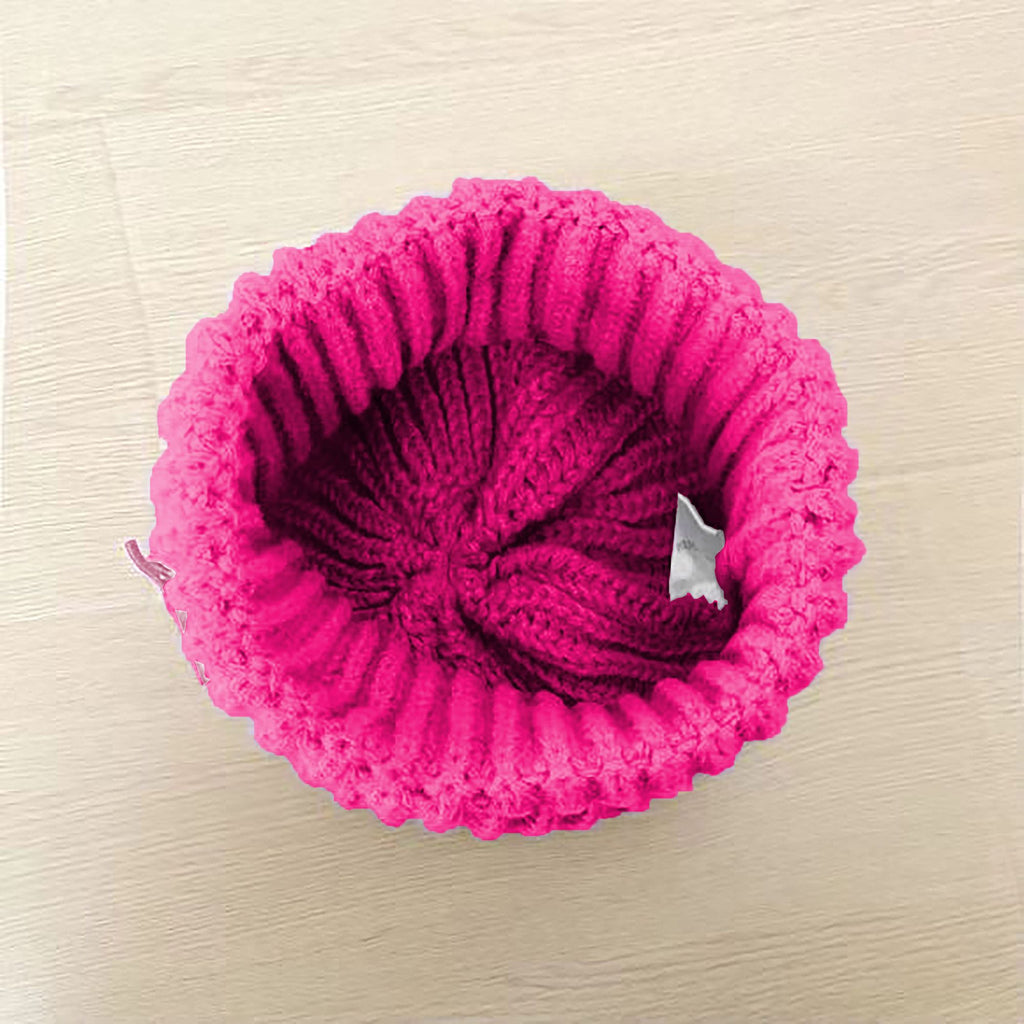 Anna-Kaci Women's Ribbed Knit Beanie with Bow Accents - Cute Soft Winter Hat for Casual Daily Wear