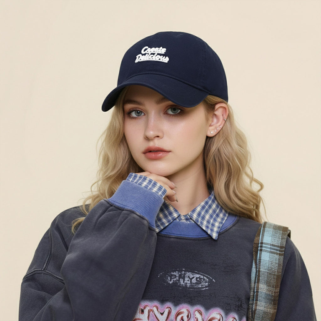 Anna-Kaci Womens Cotton Baseball Cap Adjustable Back Closure