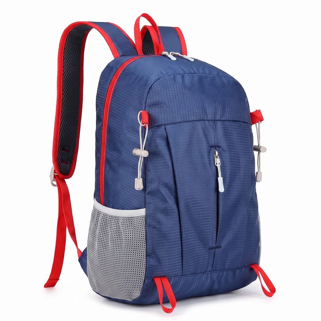 Lightweight Travel Backpack with Mesh Side Pockets Adjustable Straps Multi Pocket Design