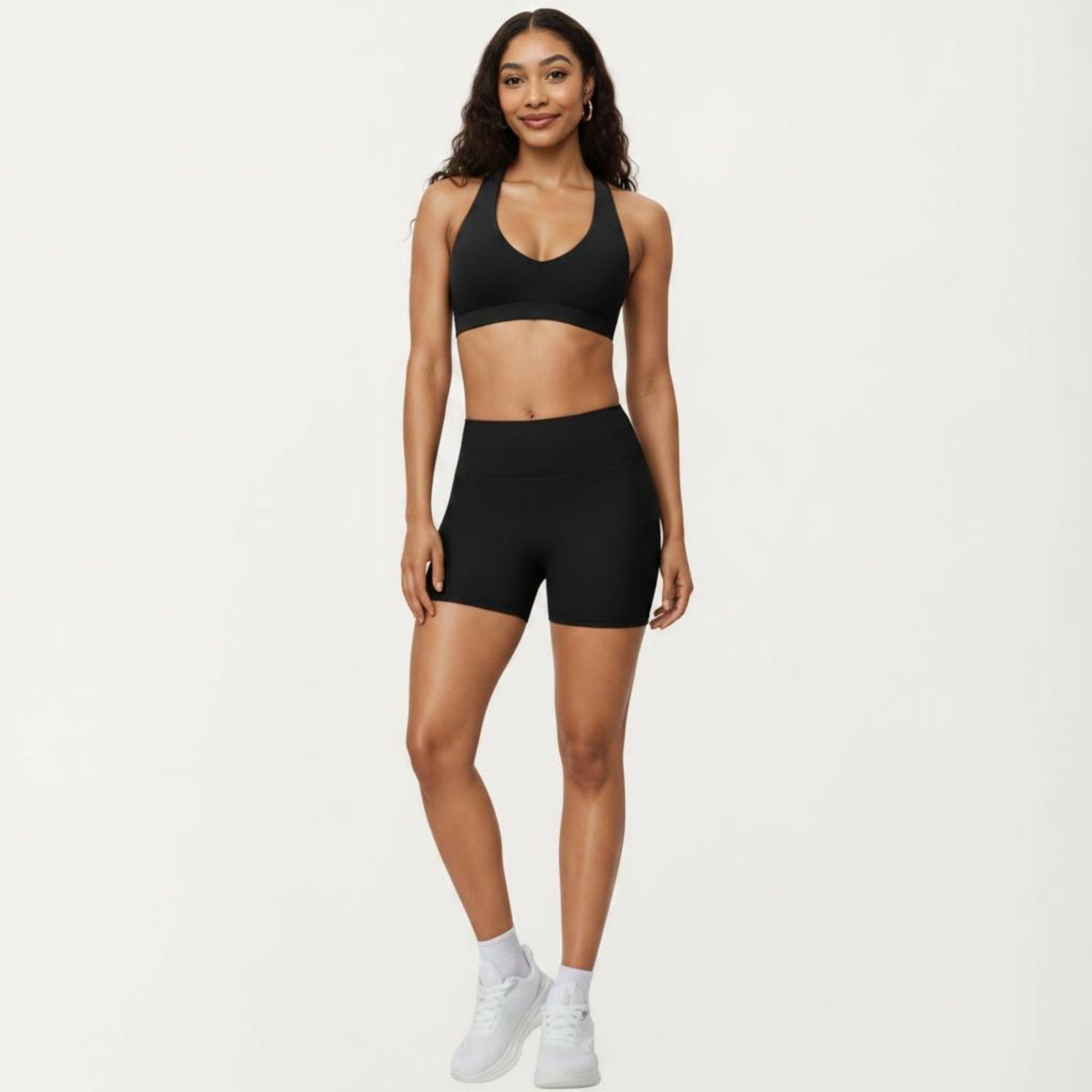 Anna-Kaci Active Women's High Waist Biker Shorts with Smooth Stretch Knit Fabric