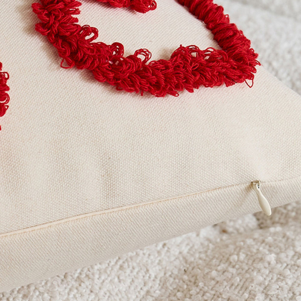 2-Pack Heart Tufted Decorative Throw Pillow Covers