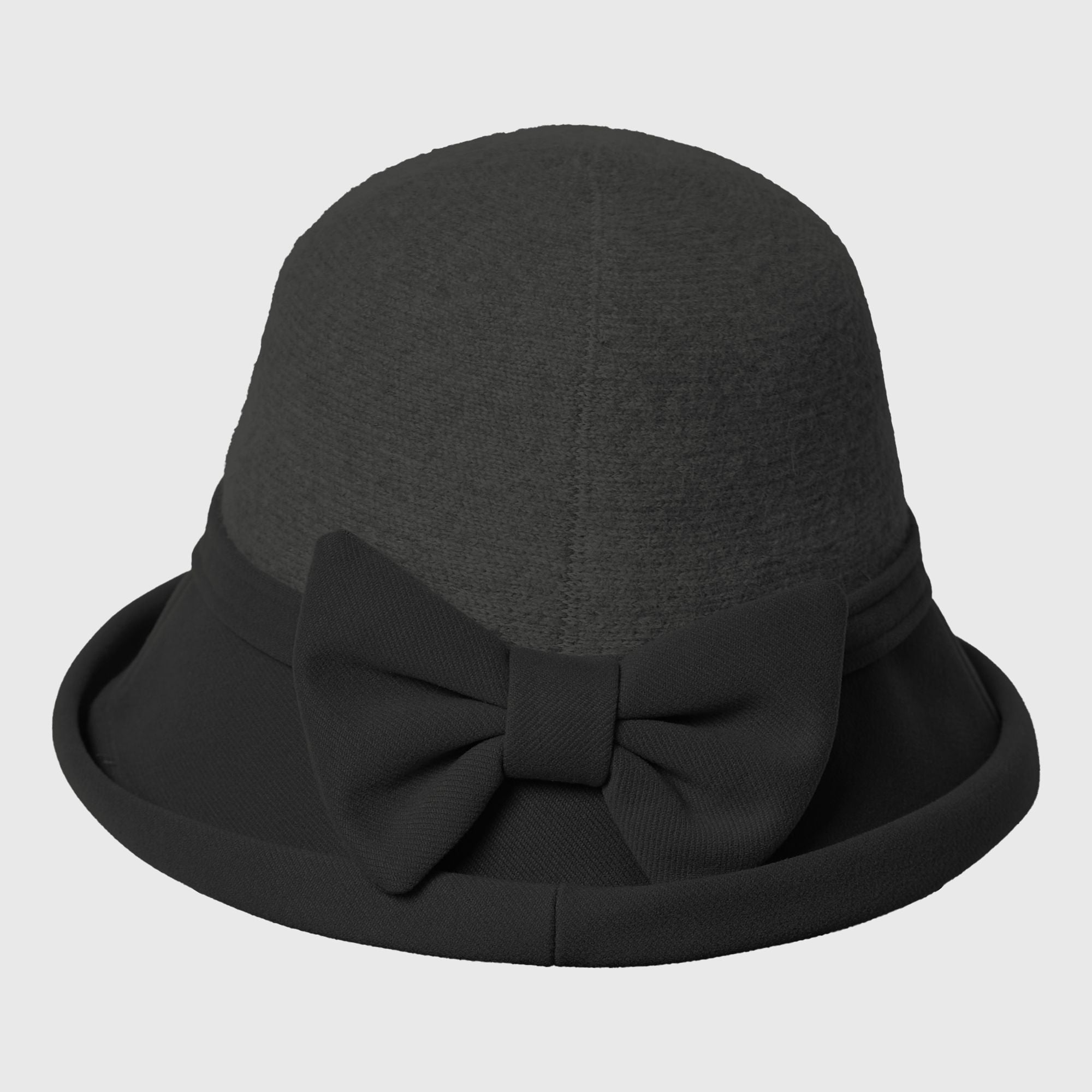 Anna-Kaci Women's Bow-Accented Cloche Hat
