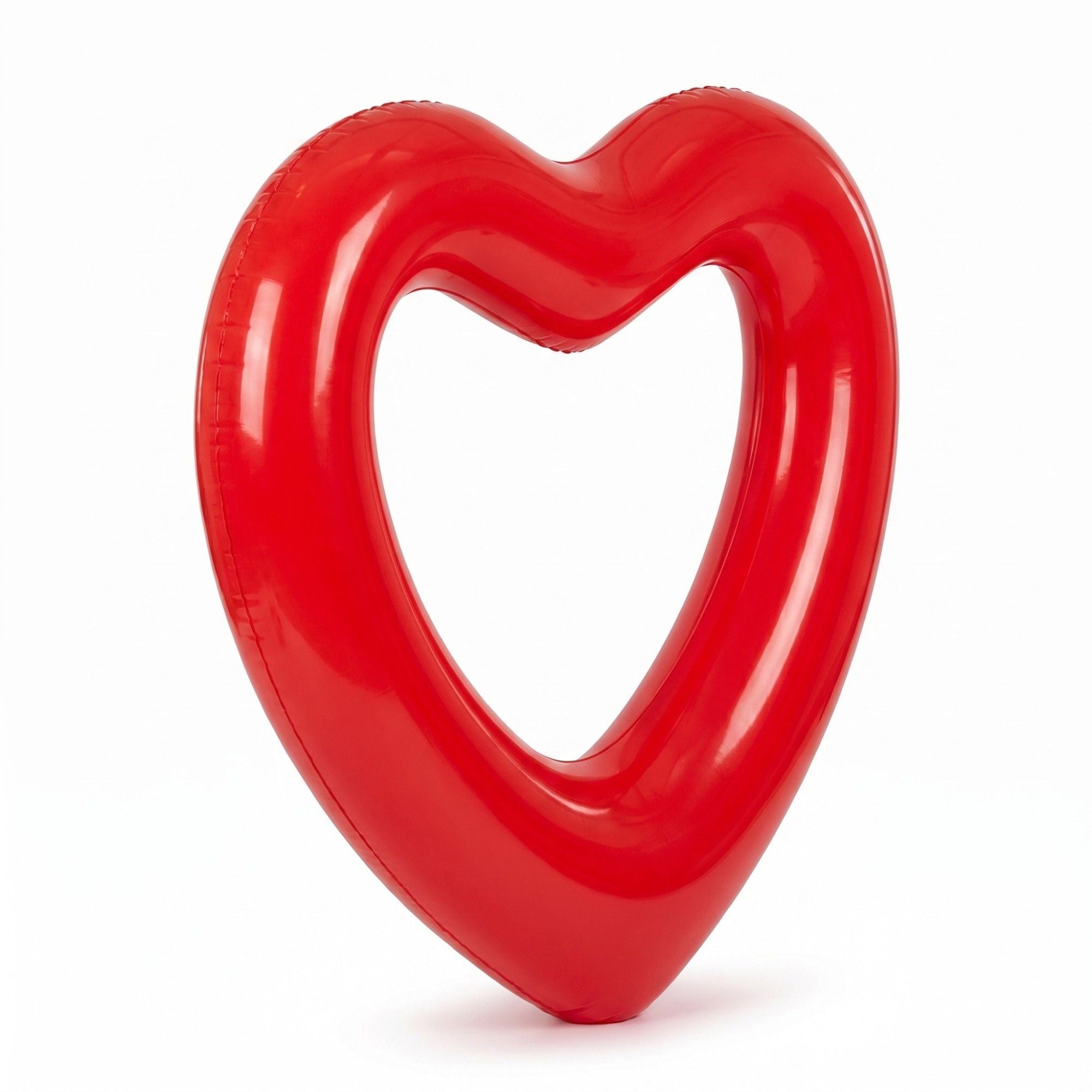 Heart Shaped Inflatable Pool Float Lounger for Adults
