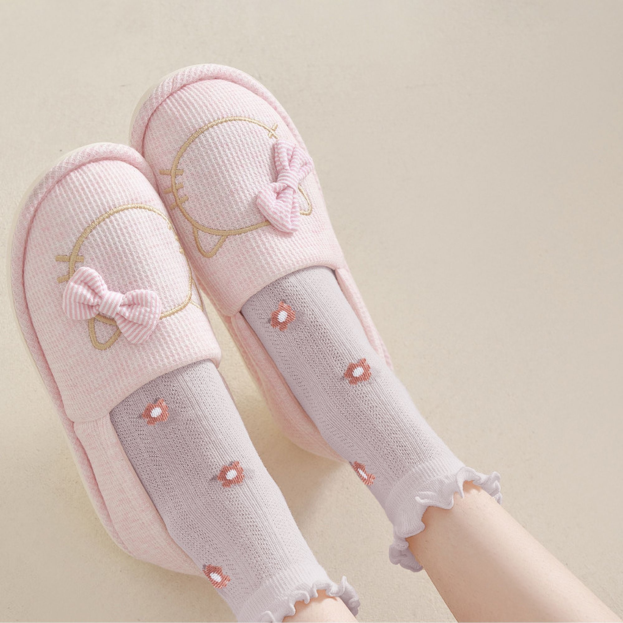 Anna-Kaci Women's Adorable Summer Ruffle-Edge Ankle Socks 5pk