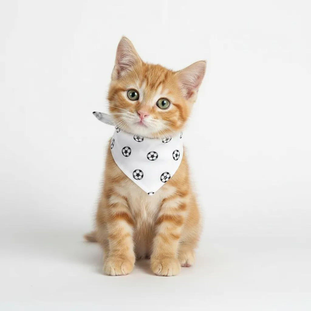 Pet Bandana Scarf Duck Pattern Decorative Neck Accessory for Dogs and Cats