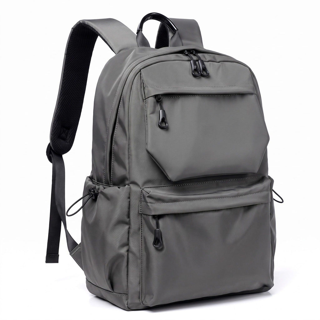 Modern Minimalist Laptop Backpack -  Multi-Pocket Daypack for School, Work, and Travel