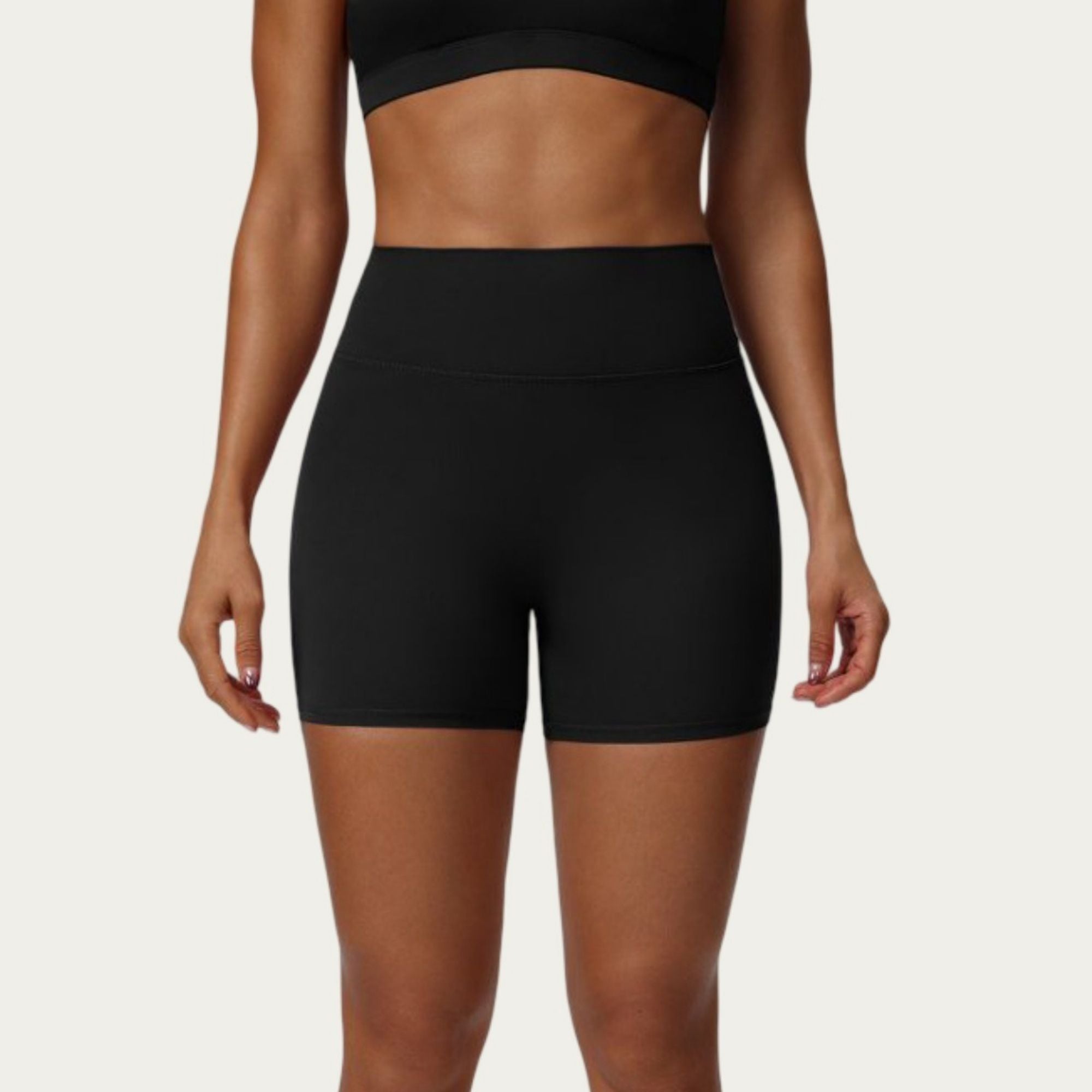 Anna-Kaci Active Women's High Waist Biker Shorts with Smooth Stretch Knit Fabric