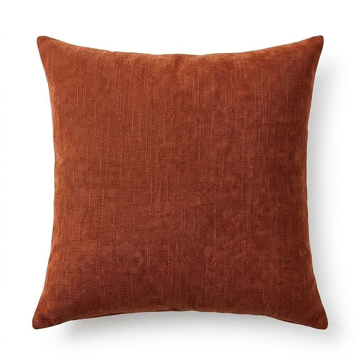 Textured Woven Chenille Decorative Throw Pillow Cover for Home Decor 17.7 x 17.7in