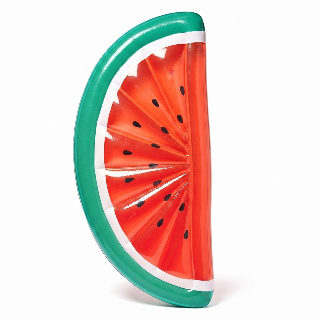 Fruit Slice Shaped Inflatable Pool Float with Lounge Design Durable PVC Raft Float for Pool Beach Lake 70.8x31in
