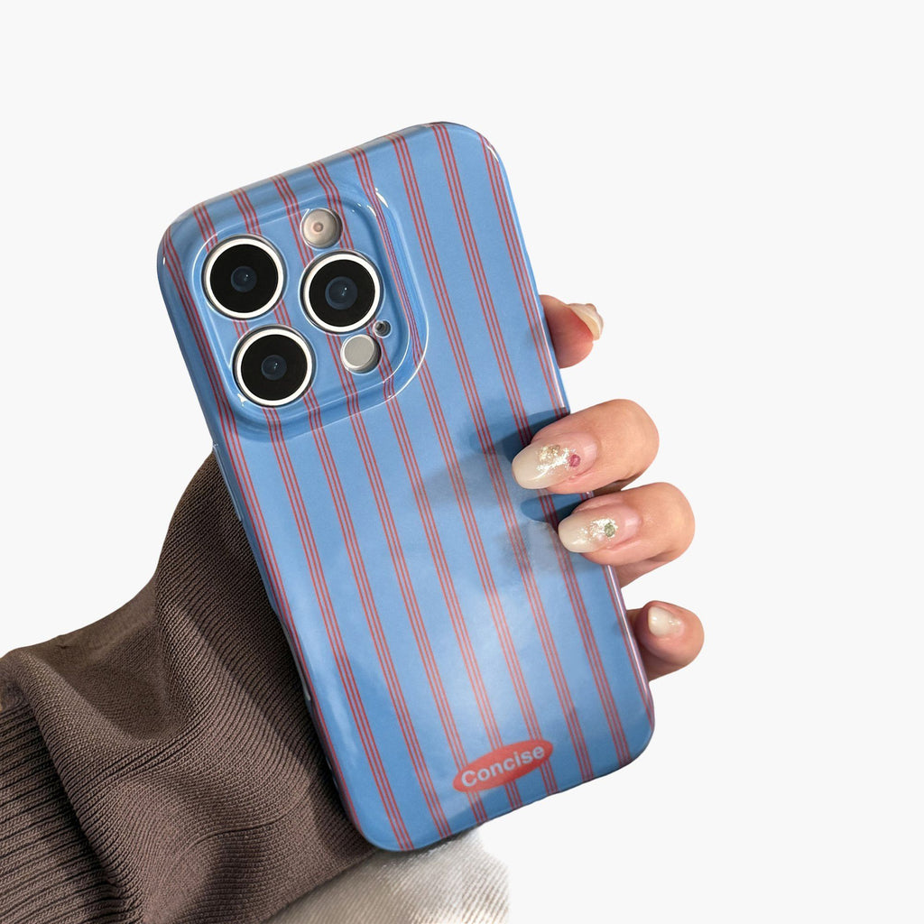 Anna-Kaci Graphic Phone Case with Glossy Finish Raised Grip Accent and Protective Slim Fit