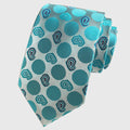 Anna-Kaci Men's Paisley Polyester Filament Tie - Formal/Casual Necktie for Weddings, Events & Stylish Daily Wear