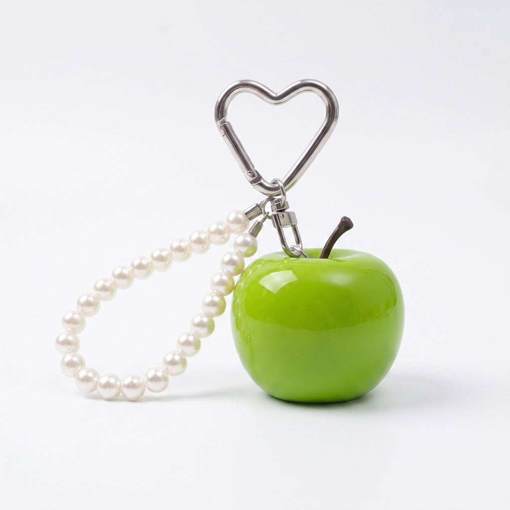 Bag Charm with Hanging Clip and Decorative Accent