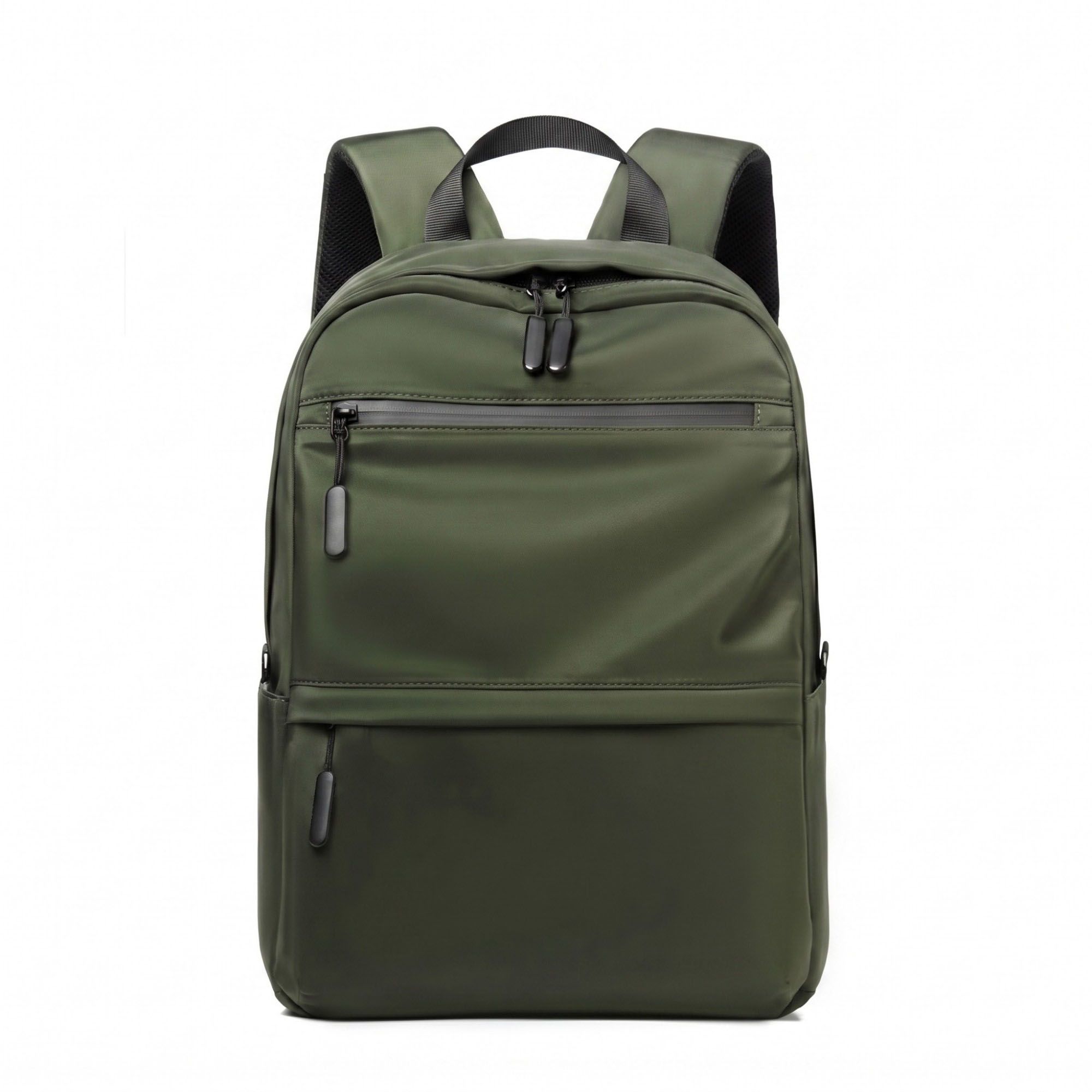 Multi-Pocket Commuter Backpack with Padded Shoulder Straps and Dual Side Pockets