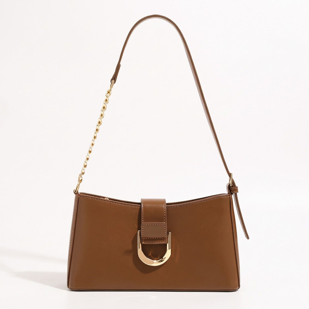 Shoulder Bag with Chain Strap Detail