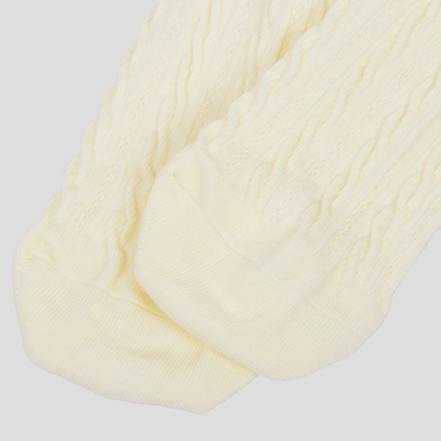 Anna-Kaci Women's Classic Crew Socks Cable-Knit Cotton for Casual Stability and Comfort 2 Pairs