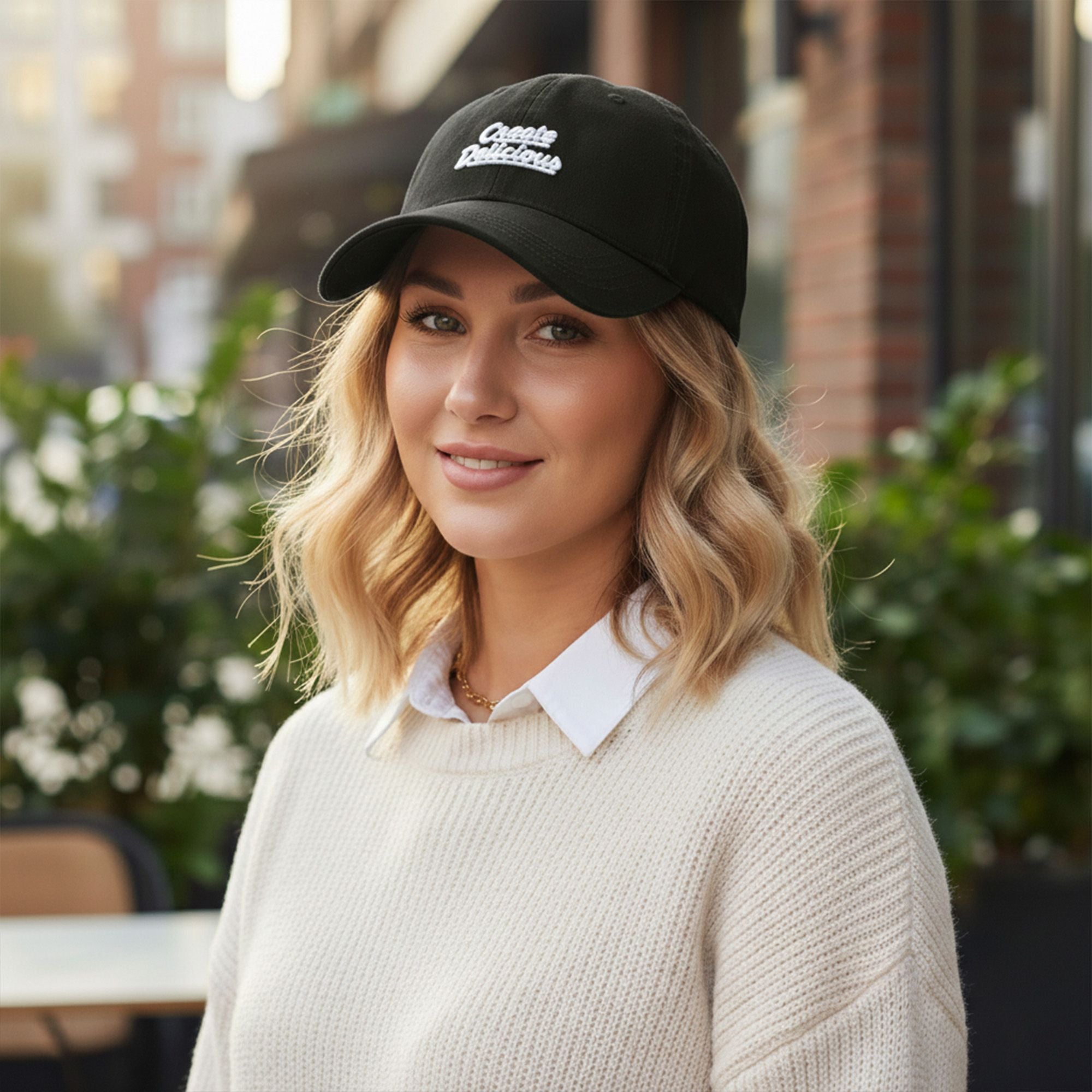 Anna-Kaci Womens Cotton Baseball Cap Adjustable Back Closure