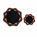 Woven Cotton Cord Octagonal Placemat and Coaster 2-Piece Set
