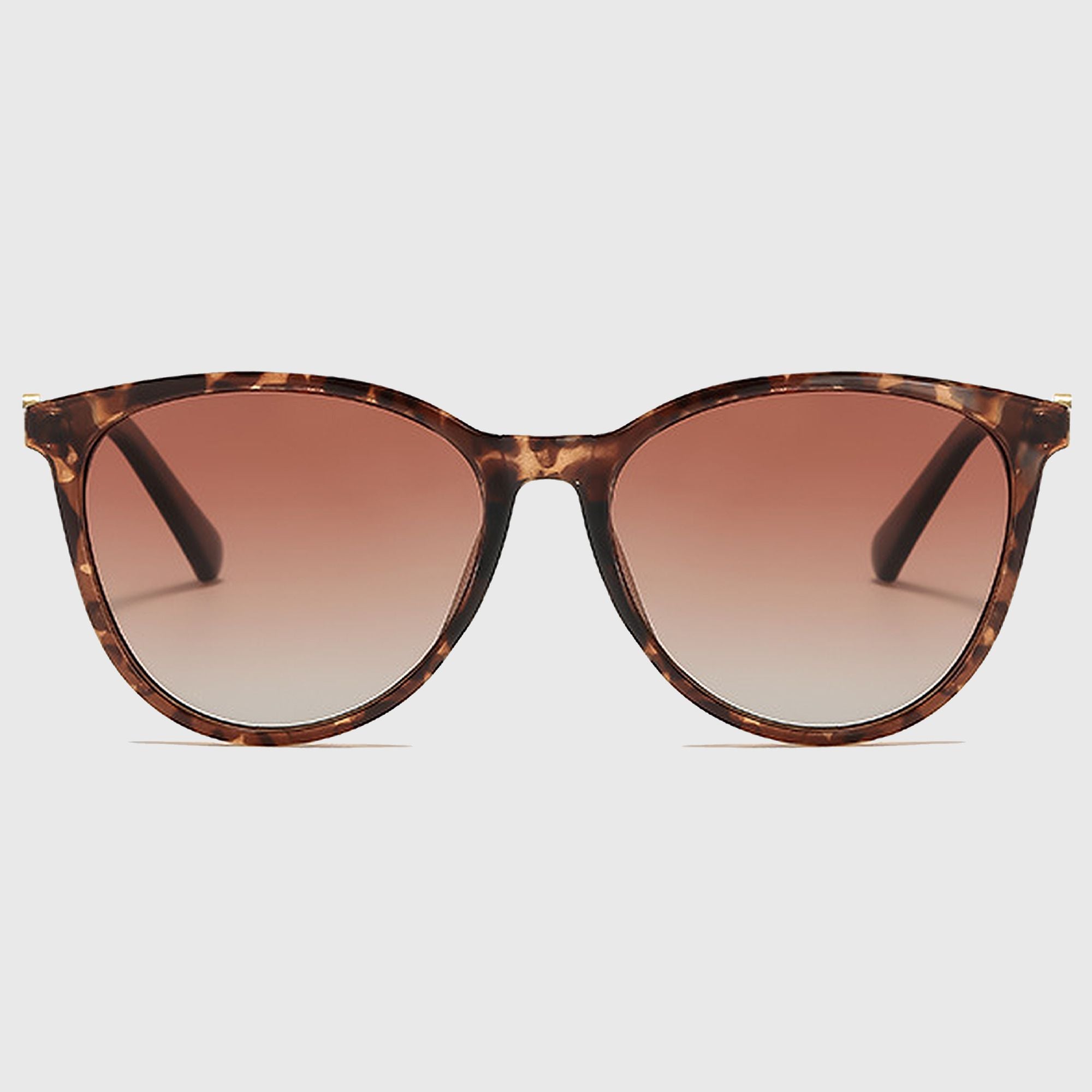 Anna-Kaci Women's Cat-Eye Sunglasses with Heart-Accent Temples