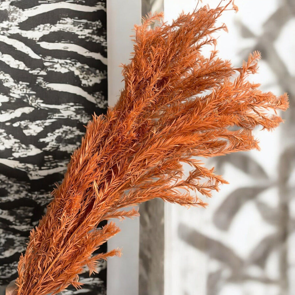 Alilang Dried Flowers Rosemary Branch Arrangement for Home Decor, 29.5 Inches