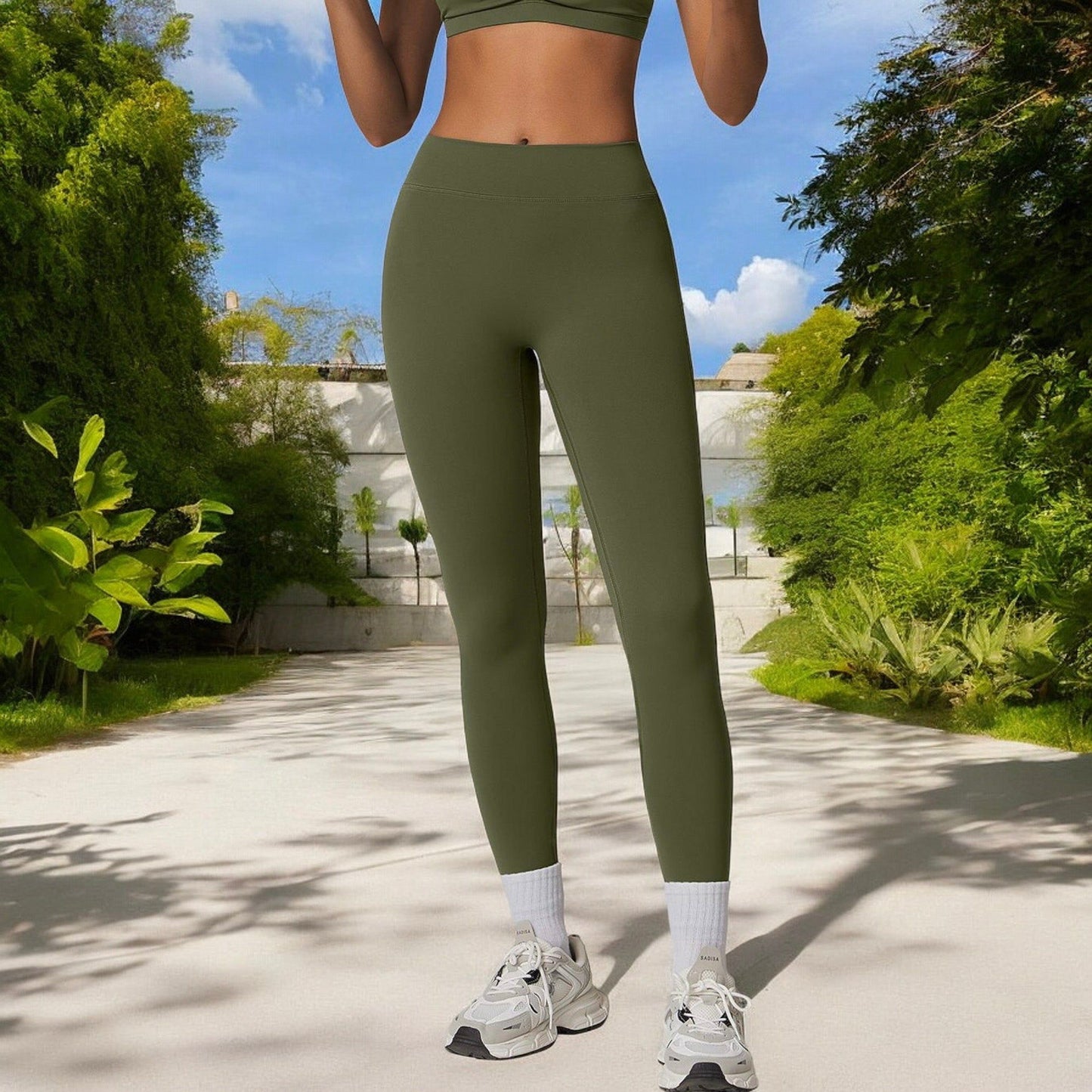 High Waist Full-Length Leggings for Yoga and Everyday Comfort