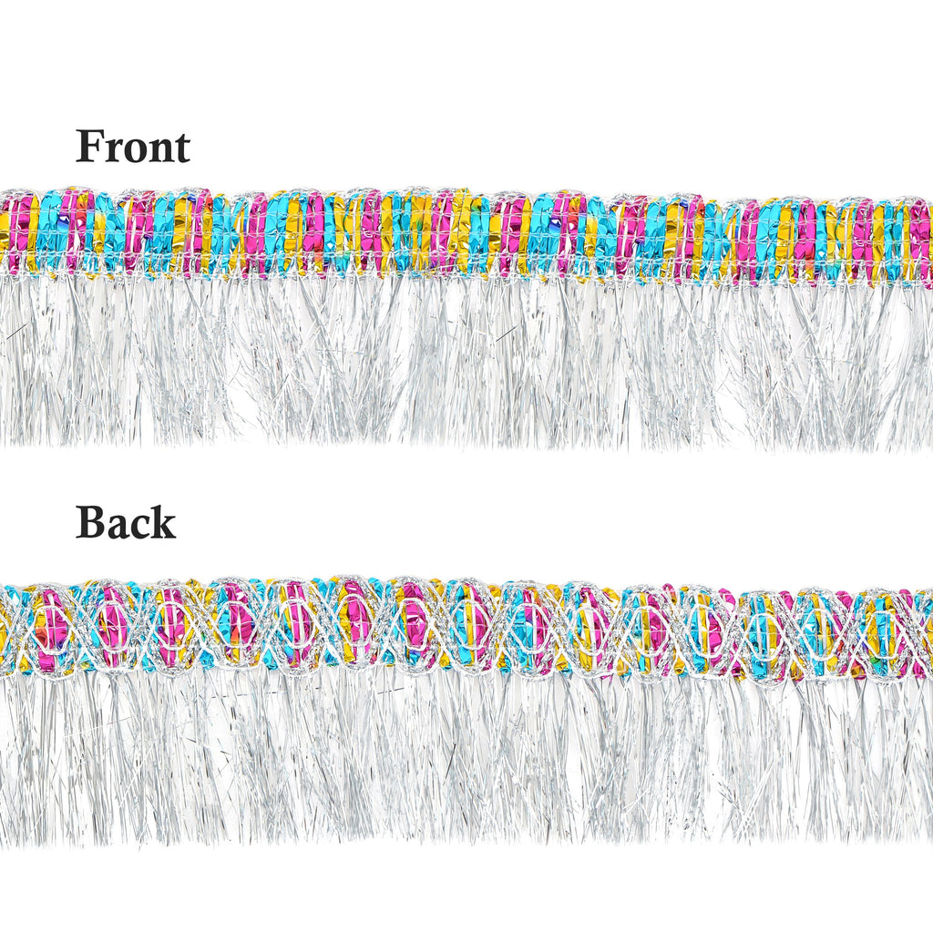 Fringe Tassel Lace Trim, 11 Yards 2.2 inch Wide, Sewing Trim for DIY Craft Garment Curtain Lamp Shade Tablecloth Stage Decoration