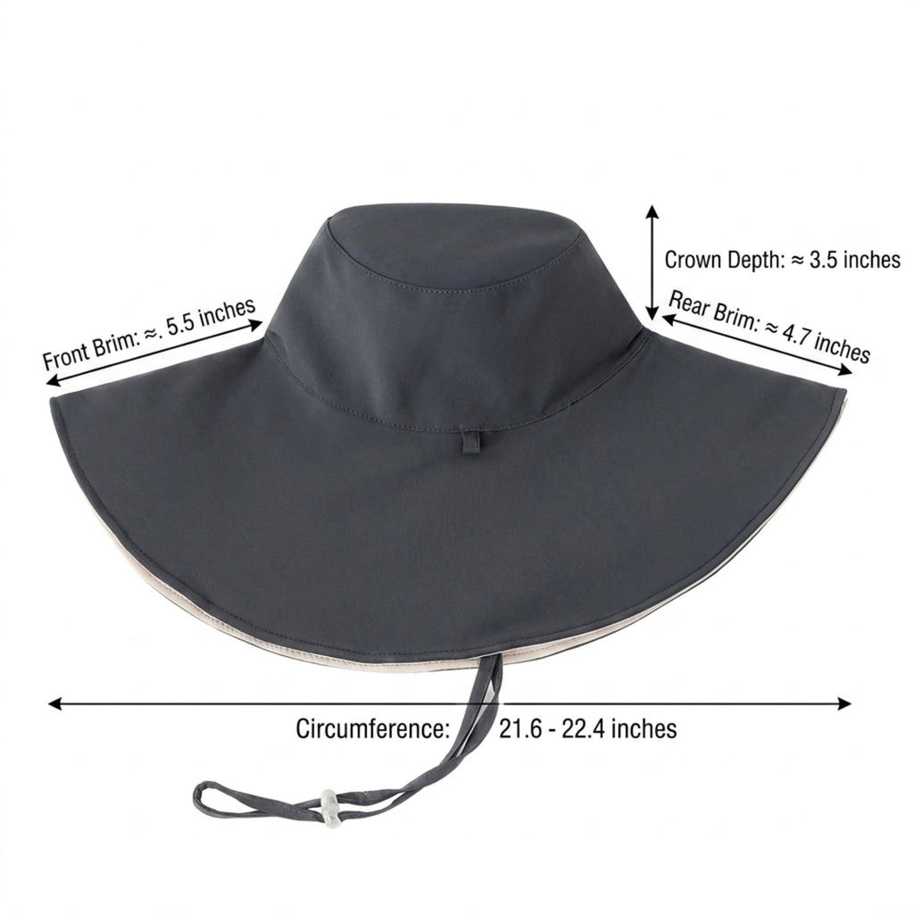 Reversible Wide Brim Sun Hat
