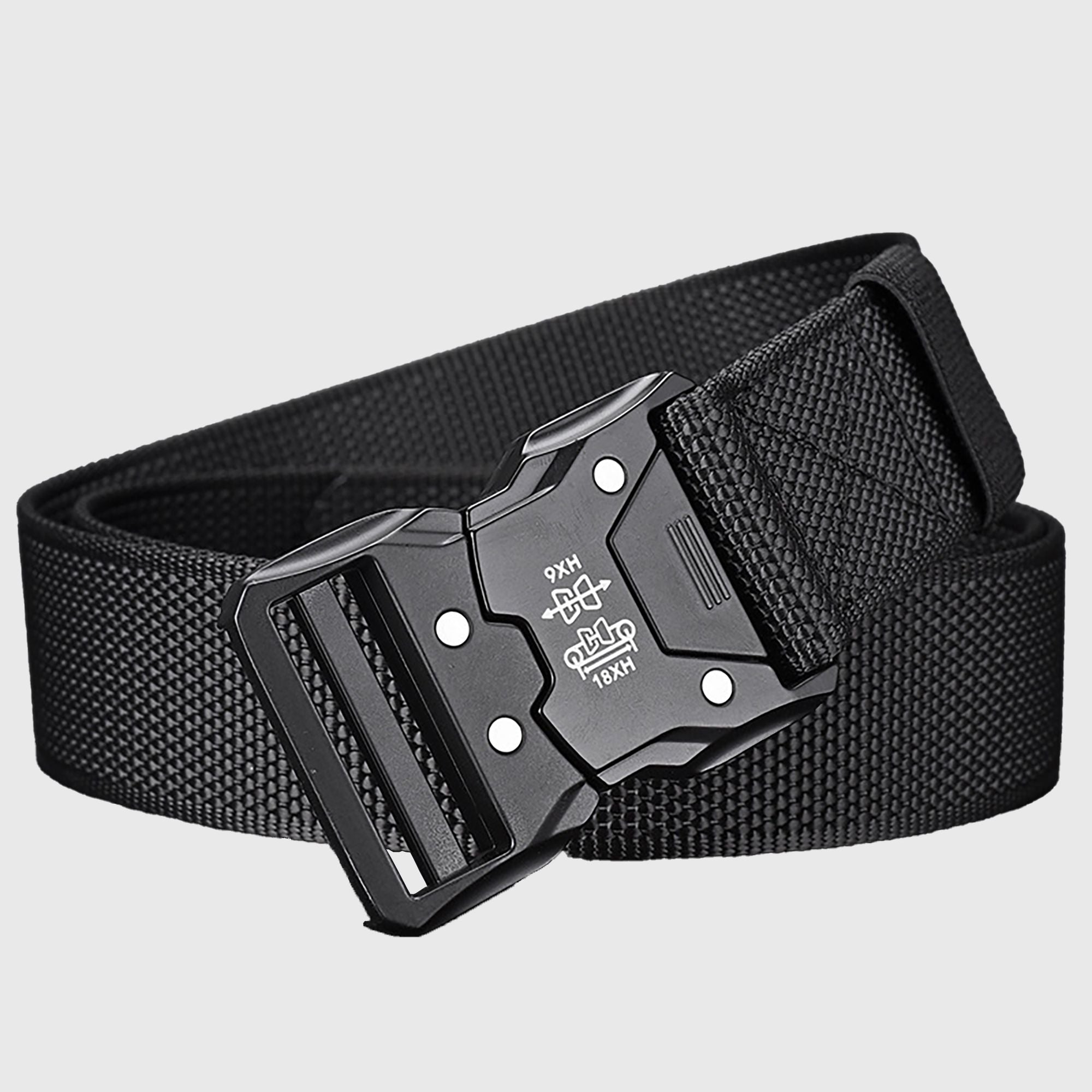 Anna-Kaci Women's Tactical Nylon Belt - Heavy-Duty Quick-Release Buckle Belt for Outdoor, Casual & Everyday Wear