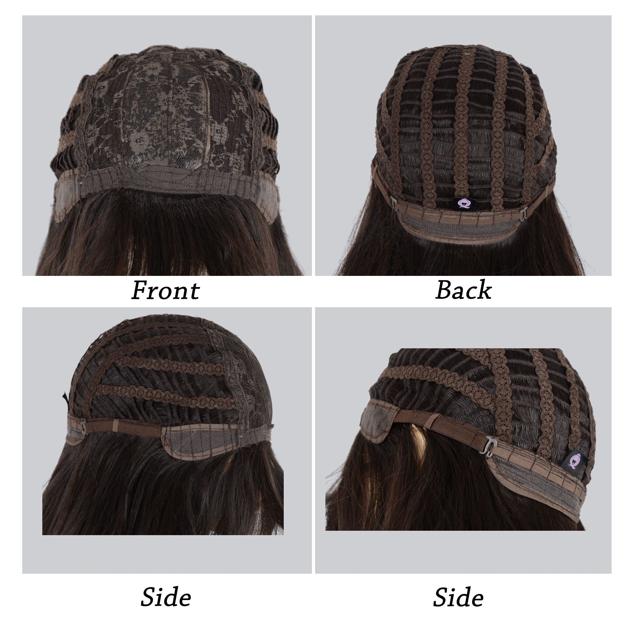 Women's Long Wavy Wig with Bangs