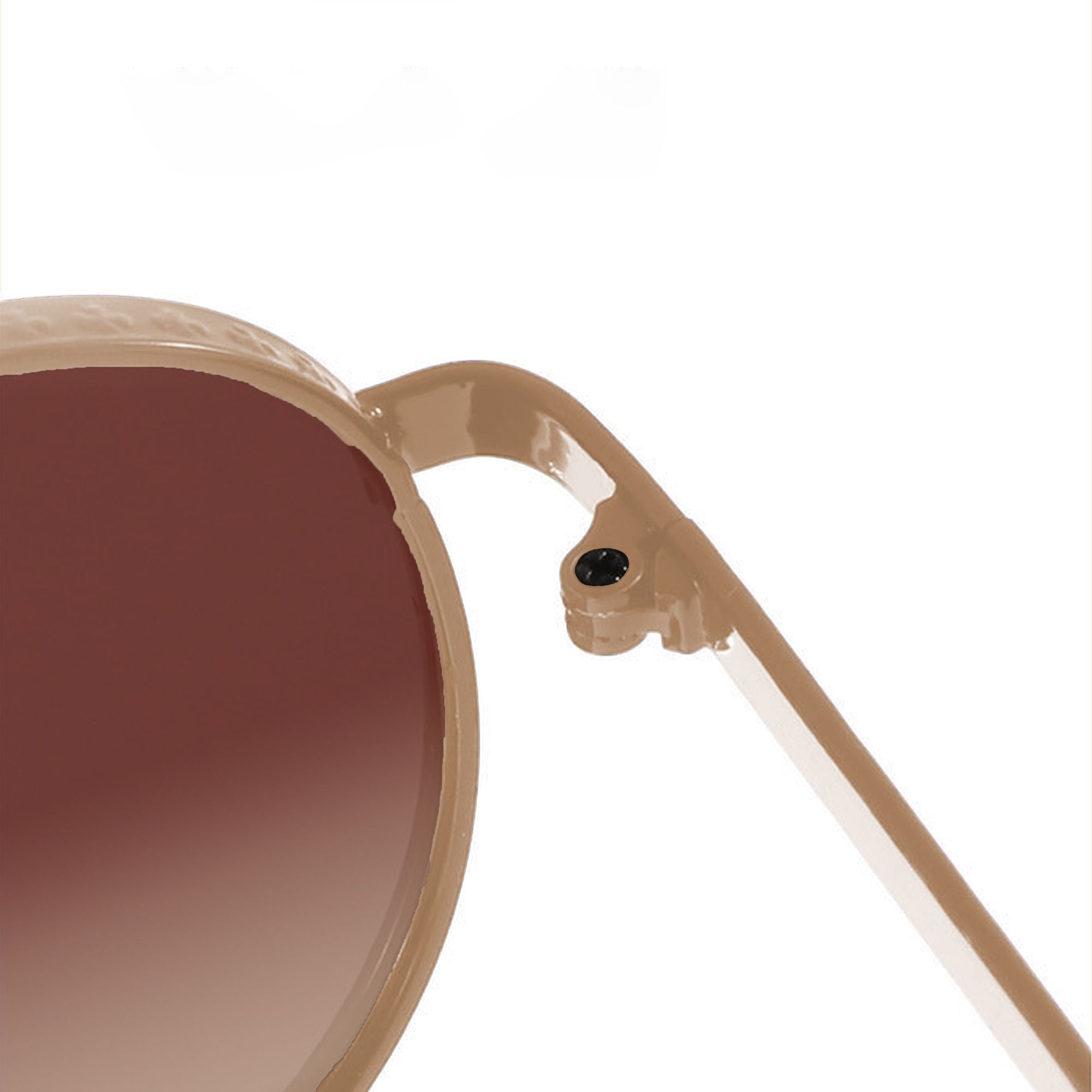 Anna-Kaci Women's Retro Metal Round Sunglasses