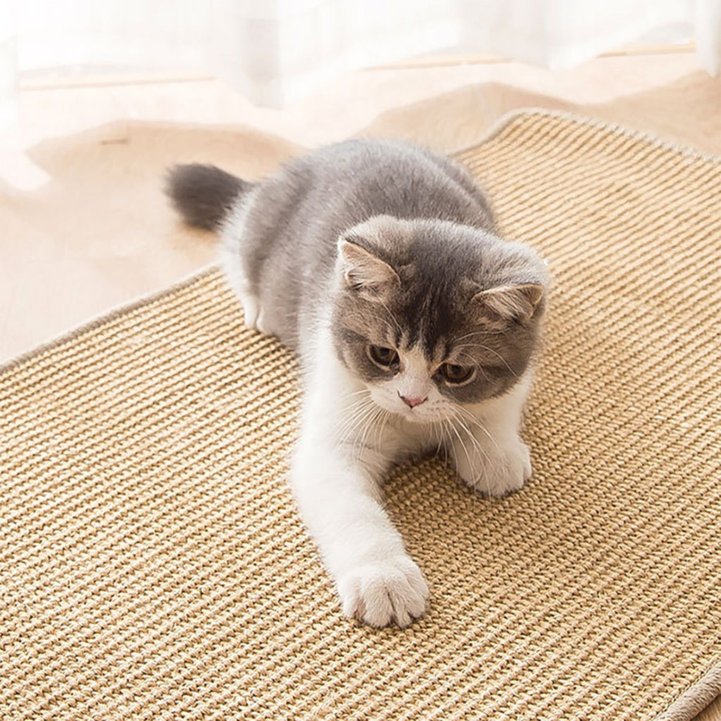 Cat Scratching Post Pad Sisal Mat Durable Furniture Protector for Cats Large Claw Resistance