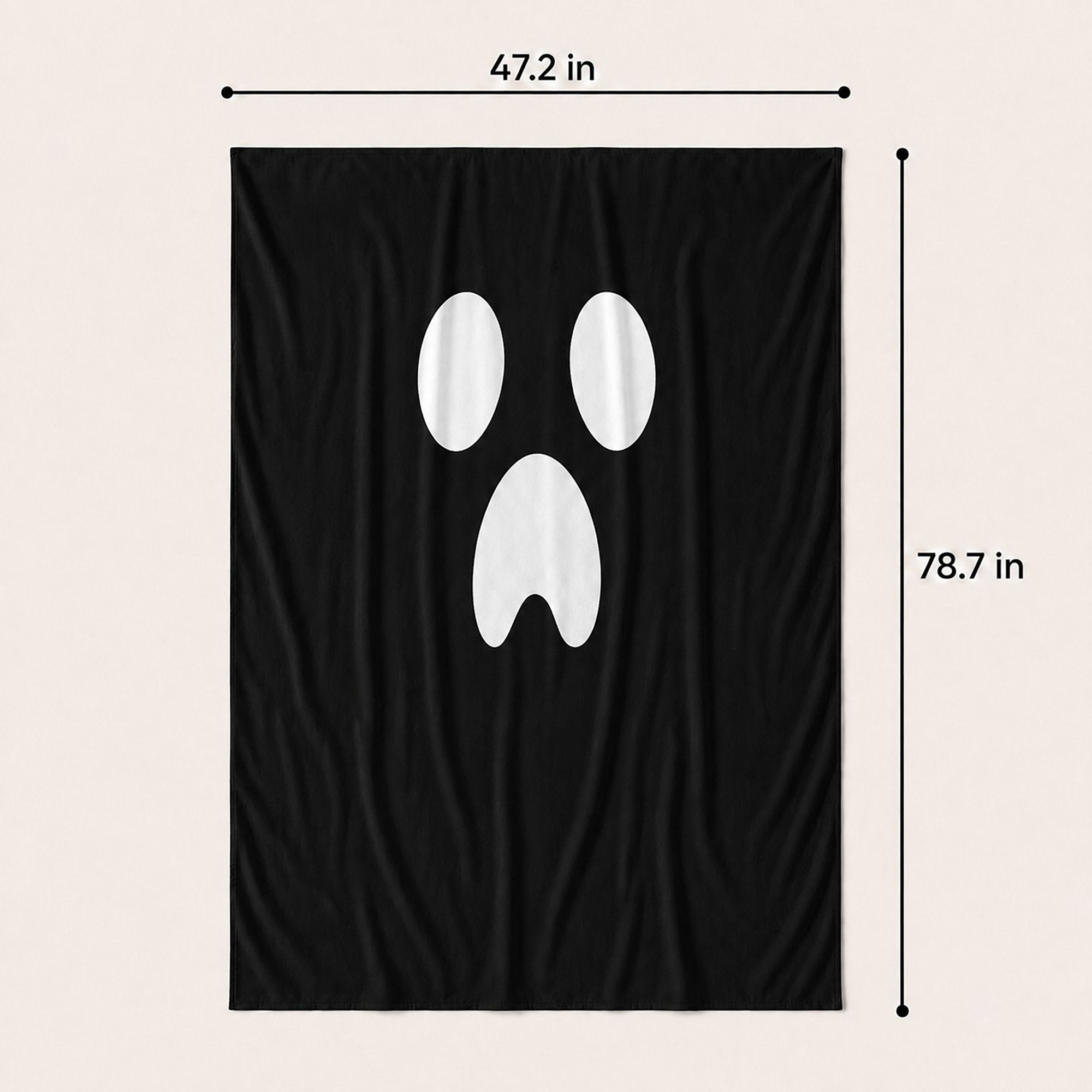 4 Pack Halloween Ghost Chair Covers Party Decorations