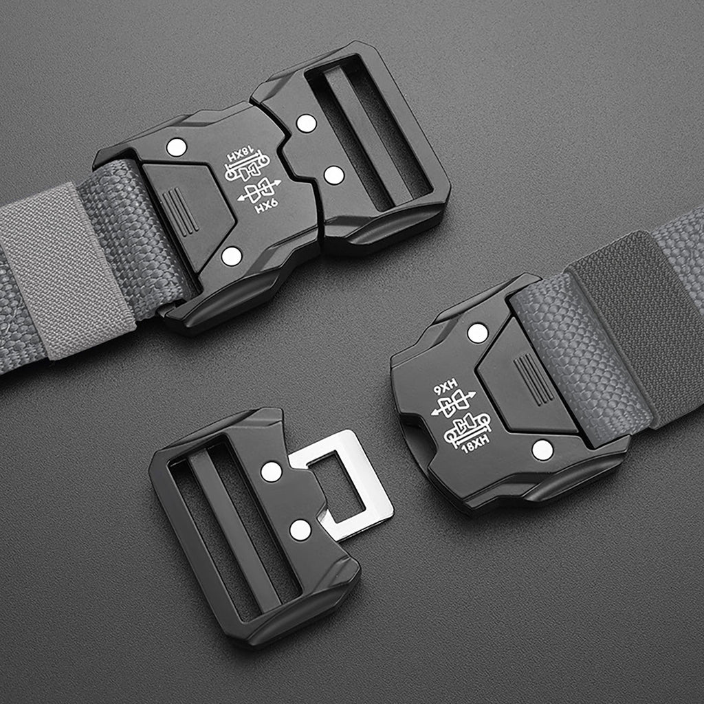 Anna-Kaci Women's Tactical Nylon Belt - Heavy-Duty Quick-Release Buckle Belt for Outdoor, Casual & Everyday Wear