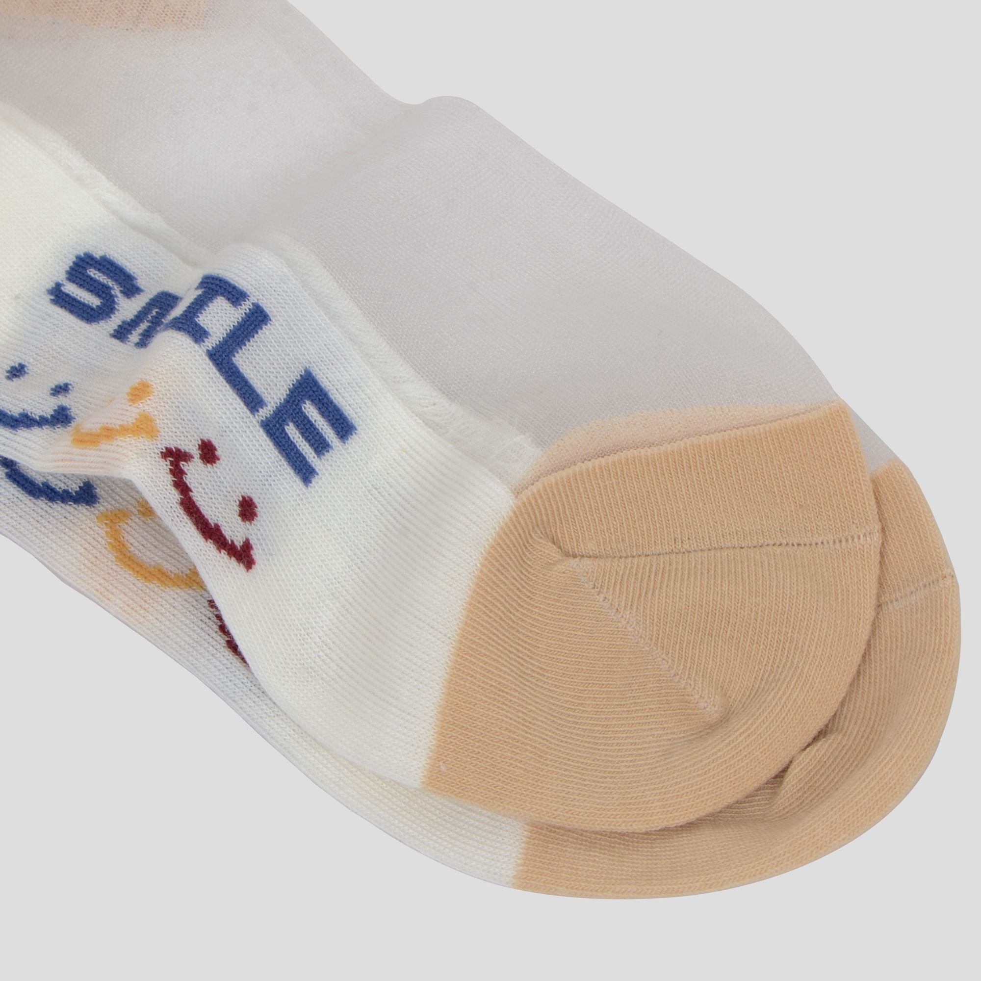 Anna-Kaci Women's Thin Semitransparent No - Show Socks 5pk Non-slip and Sweat-absorbent