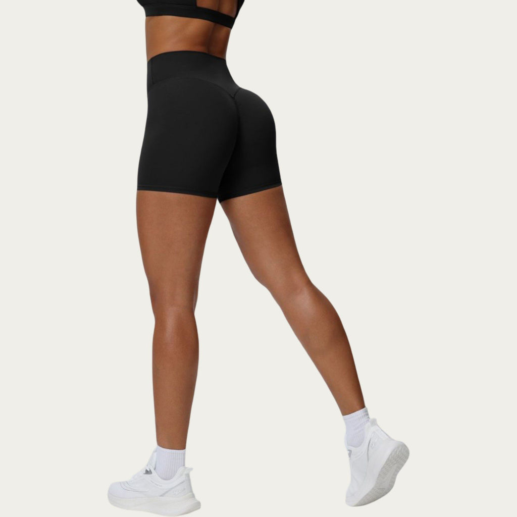 Anna-Kaci Active Women's High Waist Biker Shorts with Smooth Stretch Knit Fabric