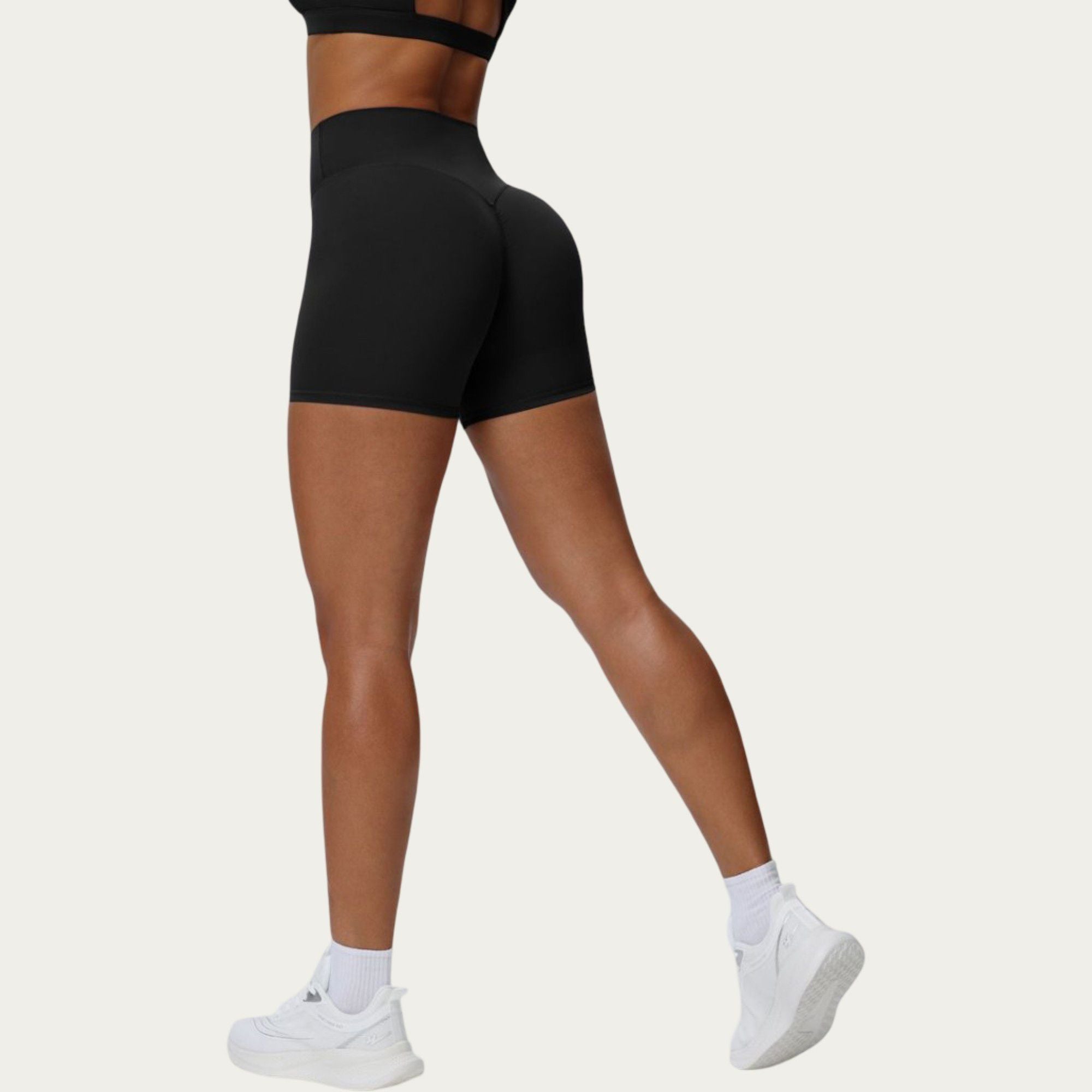 Anna-Kaci Active Women's High Waist Biker Shorts with Smooth Stretch Knit Fabric