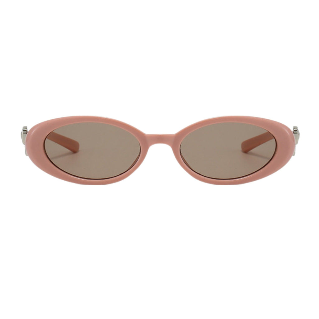 Anna-Kaci Women's Classic Elliptical Small Frame Bow Sunglasses UV400 Protection