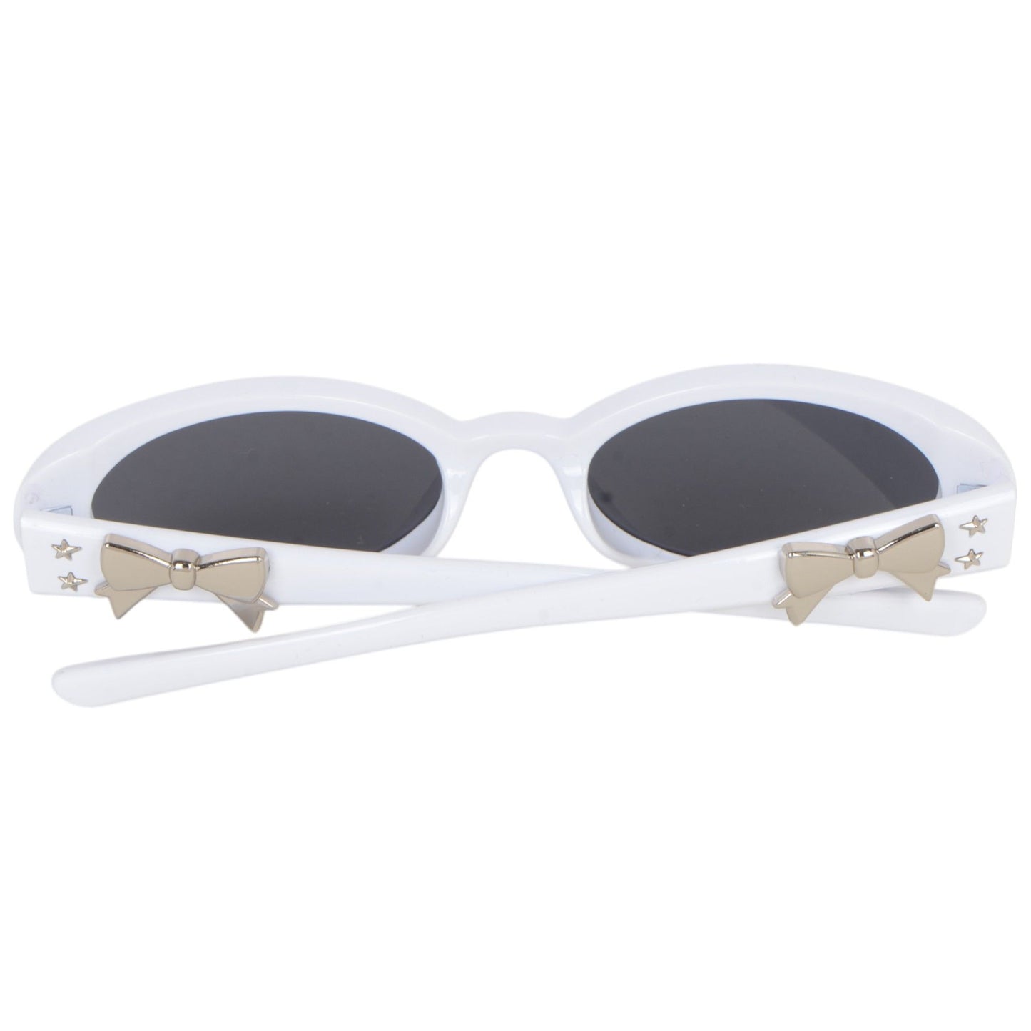 Anna-Kaci Women's Classic Elliptical Small Frame Bow Sunglasses UV400 Protection