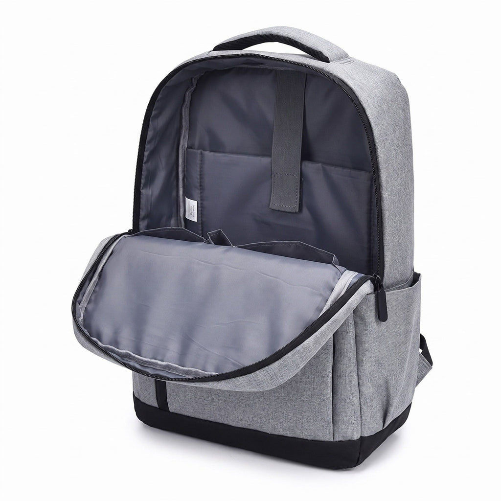 Sleek Slim Laptop Backpack - Professional  Commuter Bag for Office, School, and Travel