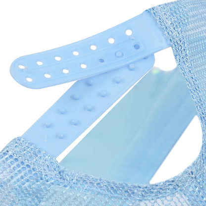 Anna-Kaci Women's Sparkly Sequin Baseball Cap Messy Low Bun Ponycap Velvet Mesh Trucker Hat