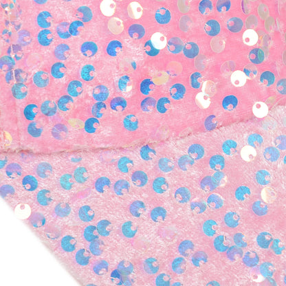 Anna-Kaci Women's Sparkly Sequin Baseball Cap Messy Low Bun Ponycap Velvet Mesh Trucker Hat