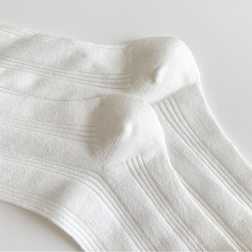 Anna-Kaci Adorable Women's Bow-Embroidered Ribbed Ankle Socks 5Pk