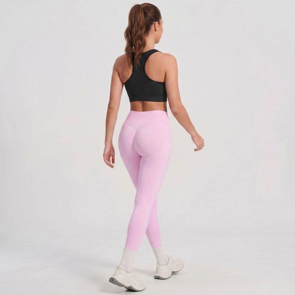 High Waisted Butt Lifting Yoga Leggings Workout Athletic Pants