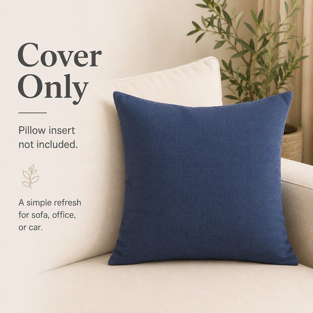 Textured Decorative Throw Pillow Cover Soft Accent Cushion Cover for Sofa Bed Chair