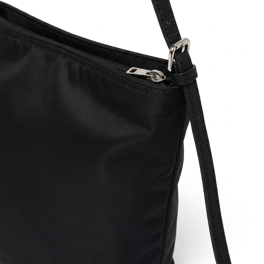 Bucket Shoulder Bag with Adjustable Crossbody Strap 9.5x8.5x4.5in